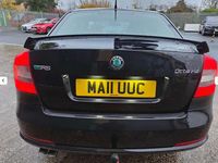Used Skoda Octavia vRS 2011 Black Sedan