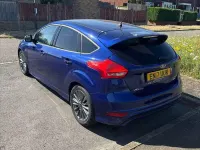 Used Ford Focus ST-Line 125 HP (91 kW) 2017 Deep impact blue metallic Hatchback