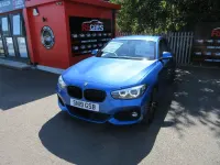 Used BMW 116 M Sport 114 HP (83 kW) 2019 Blue Hatchback