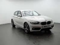 Used BMW 118 Sport Line 2019 White Hatchback