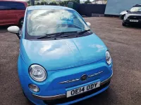 Used Fiat 500 S 69 HP (50 kW) 2014 Blue Hatchback