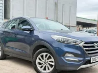 Used Hyundai Tucson SE 177 HP (130 kW) 2017 Blue SUV