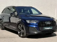 Used Audi Q7 Black Edition 286 HP (210 kW) 2020 Blue SUV