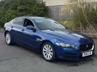 Used Jaguar XE Prestige 163 HP (119 kW) 2016 Blue Sedan