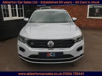 Used VW T-Roc R-line 115 HP (84 kW) 2019 Silver SUV
