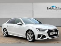 Used Audi A4 S-Line 204 HP (150 kW) 2022 White Sedan