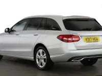 Used Mercedes C200 Executive 2017 Silver Estate