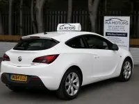 Used Vauxhall Astra GTC Sport 165 HP (121 kW) 2014 White Hatchback