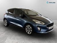 Used Ford Fiesta Trend 125 HP (91 kW) 2021 Blue Hatchback