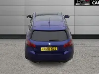 Used Peugeot 308 GT-line 130 HP (95 kW) 2020 Blue Hatchback