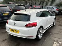 Begagnad VW Scirocco GT 2010 Vit Sportkupé
