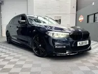 Begagnad BMW 530 M Sport 2018 Svart Kombi