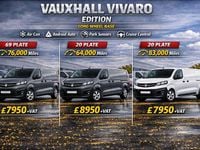 Used Vauxhall Vivaro Edition 100 HP (73 kW) 2020 Grey MPV