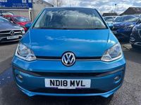 Begagnad VW up! high up! 75 HK (55 kW) 2018 Blå Halvkombi