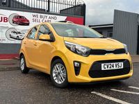 Used Kia Picanto 2024 Yellow Hatchback