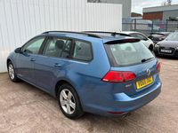 Used VW Golf VII Edition 150 HP (110 kW) 2016 Blue Estate
