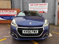 Used Peugeot 208 Allure 100 HP (73 kW) 2016 Blue Hatchback