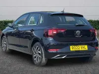 Used VW Polo Life 95 HP (69 kW) 2022 Black Hatchback