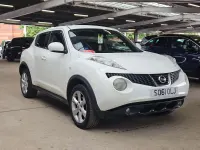 Used Nissan Juke Acenta 110 HP (80 kW) 2011 White SUV