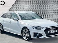Used Audi A4 S-Line 204 HP (150 kW) 2024 White Estate