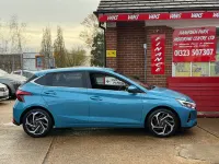 Used Hyundai i20 Premium 2022 Turquoise Hatchback