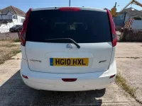 Used Nissan Note N-TEC 90 HP (66 kW) 2010 White Hatchback
