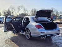 Used Mercedes E220 AMG line 194 HP (142 kW) 2016 Silver Sedan