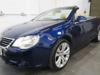 Used VW Eos Sportline 140 HP (102 kW) 2008 Blue Cabriolet