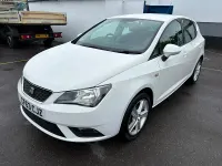 Used Seat Ibiza 85 HP (62 kW) 2013 White Hatchback
