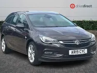 Used Vauxhall Astra SRi 150 HP (110 kW) 2019 Brown Estate