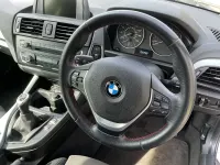 Used BMW 116 Sport Line 2014 Pearlescent white Hatchback