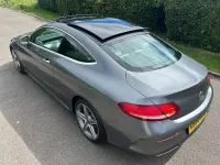 Used Mercedes C220 AMG line 2018 Grey Coupe