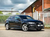 Usado Audi A3 S-Line 150 HP (110 kW) 2020 Preto Sedan