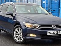 Begagnad VW Passat Business 2017 Blå Kombi