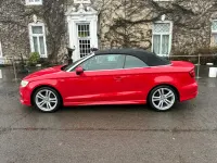 Used Audi A3 Cabriolet S-Line 150 HP (110 kW) 2015 Red Cabriolet