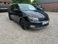 Used Skoda Fabia Monte Carlo 110 HP (80 kW) 2017 Black Estate
