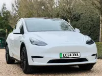 Used Tesla Model Y Long Range AWD 378 kW (514 HP) 2024 White SUV