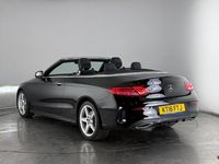 Used Mercedes C250 AMG line 204 HP (150 kW) 2018 Black Cabriolet
