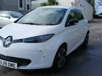 Used Renault Zoe Dynamique 80 kW (109 HP) 2019 White Hatchback
