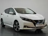 Gebraucht Nissan Leaf N-Connecta 108 kW (147 PS) 2018 Weiß Kleinwagen