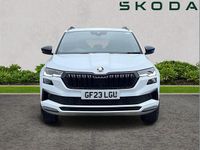 Used Skoda Karoq SportLine 147 HP (108 kW) 2023 Moon white metallic SUV