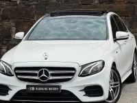 Used Mercedes E350 AMG Line Premium 258 HP (189 kW) 2017 White Sedan