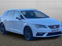 Used Seat Leon XCELLENCE Lux 150 HP (110 kW) 2019 White Estate