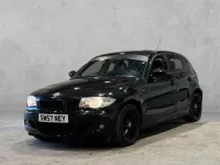 Begagnad BMW 118 M Sport 2007 Svart Halvkombi