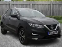 Used Nissan Qashqai N-Connecta 2018 Black SUV