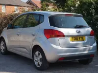 Used Kia Venga 89 HP (65 kW) 2012 Silver Hatchback