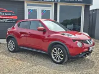 Used Nissan Juke Tekna 117 HP (86 kW) 2014 Red SUV