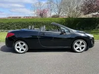 Used Peugeot 308 CC GTi 156 HP (114 kW) 2011 Black Cabriolet