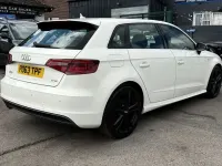 Used Audi A3 S-Line 2013 White Hatchback
