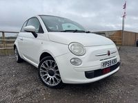 Used Fiat 500 Pop 69 HP (50 kW) 2009 White Cabriolet